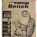 Миниатюра изображения товара Наполнитель для туалета Super Benek Corn Cat натуральный (25л/15.7кг)