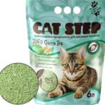 Миниатюра изображения товара Наполнитель для туалета Cat Step Tofu Green Tea / 20333002 (6л/2.8кг)
